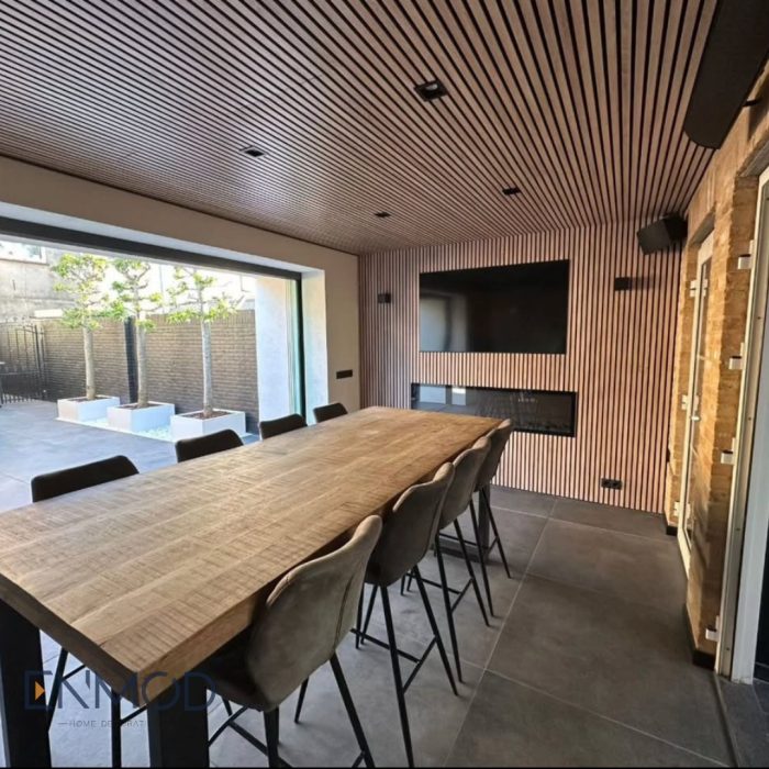 Wandpanelen klant Tom