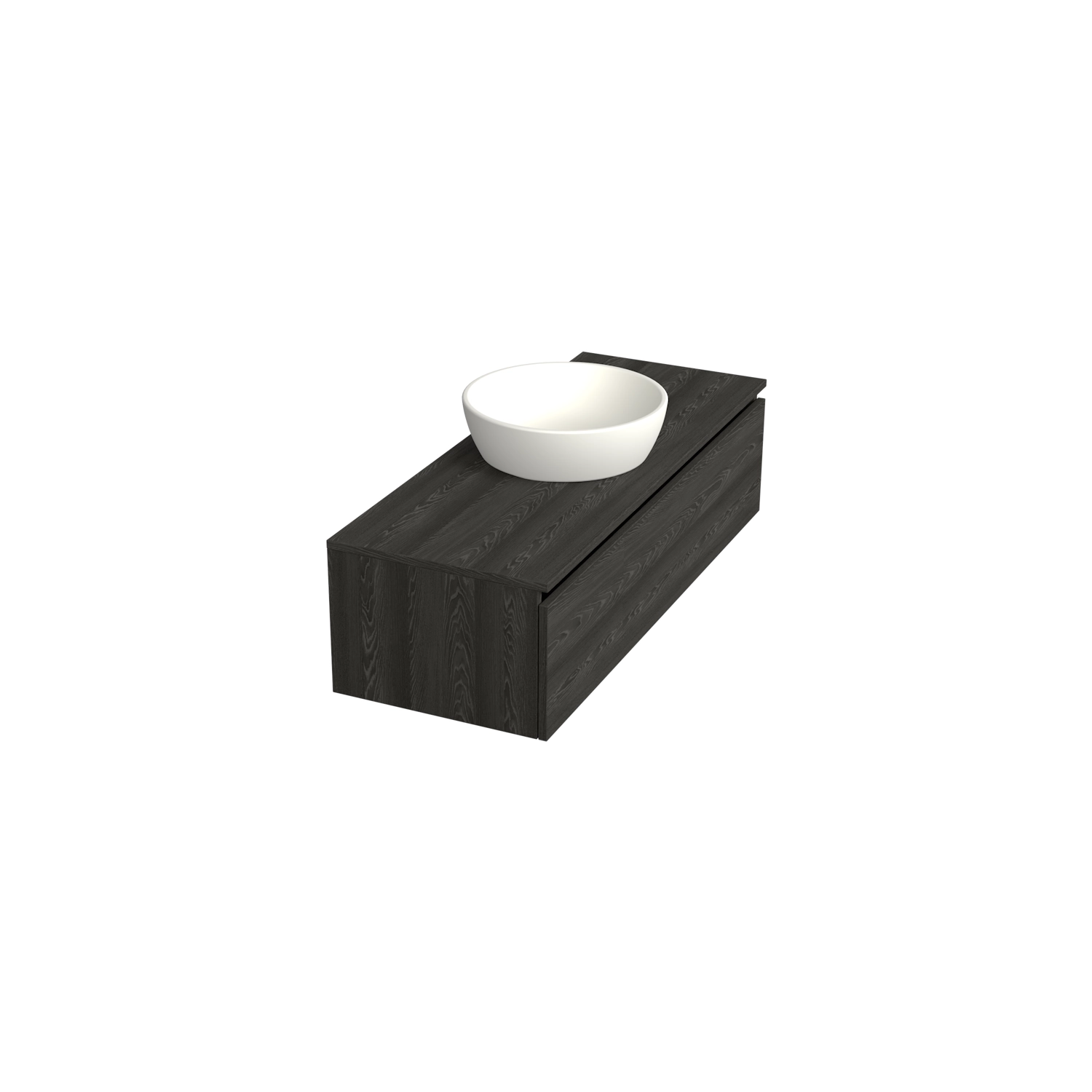 Dutchline-Badmeubel-Onderkast-Lumiere-120x46cm-1-Lade-1-Uitsparing